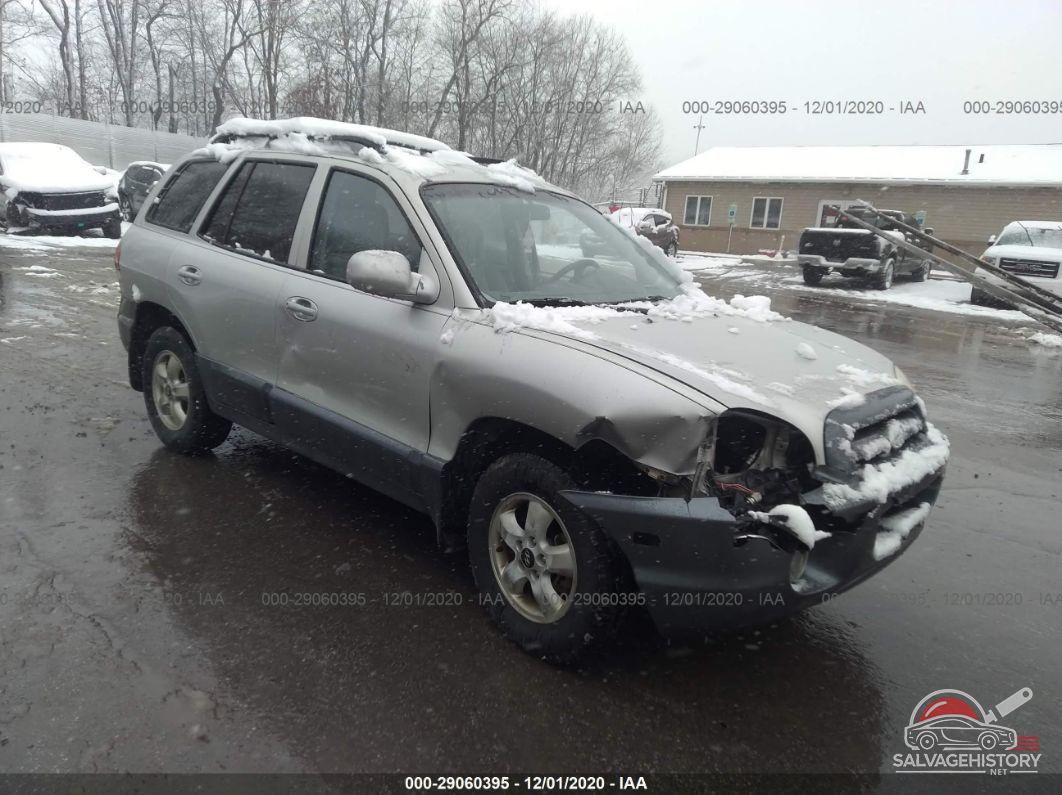 KM8SC73D25U891637 2005 HYUNDAI SANTA FE photo no. 1