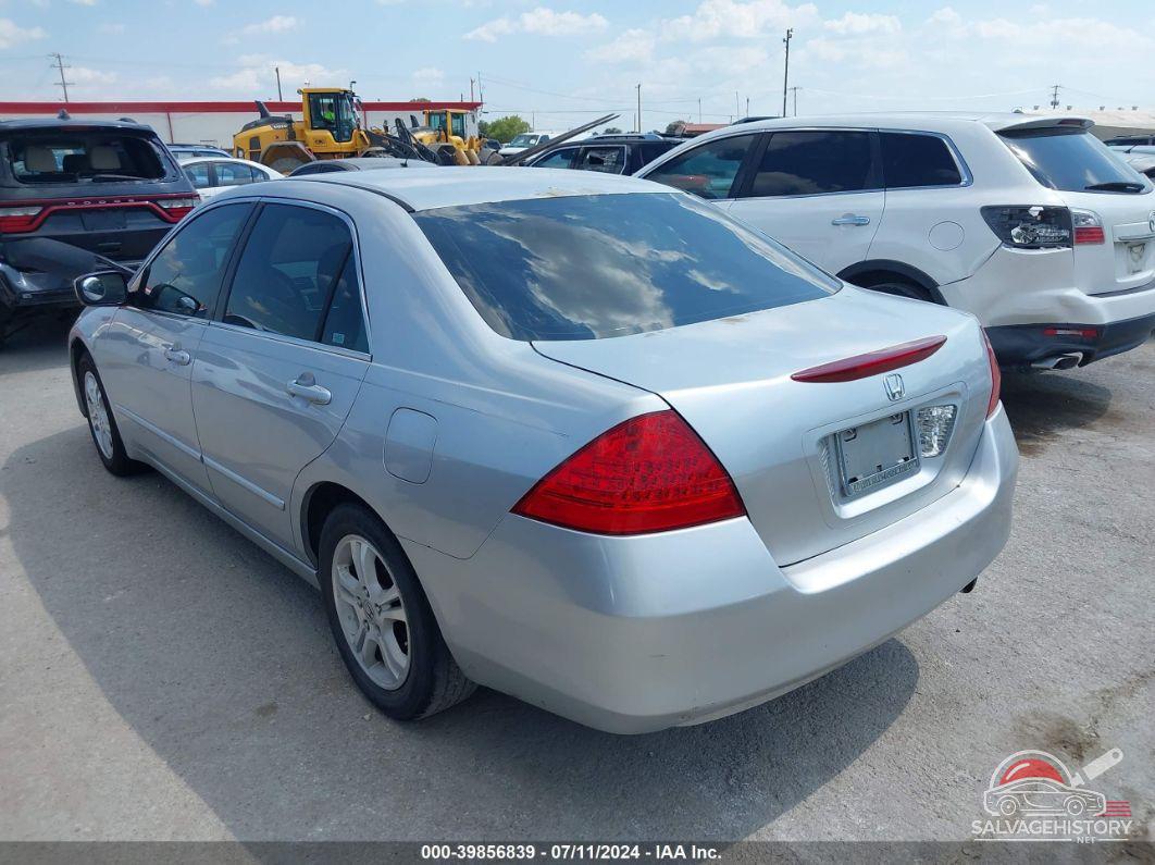1HGCM55367A015996 2007 HONDA ACCORD photo no. 3