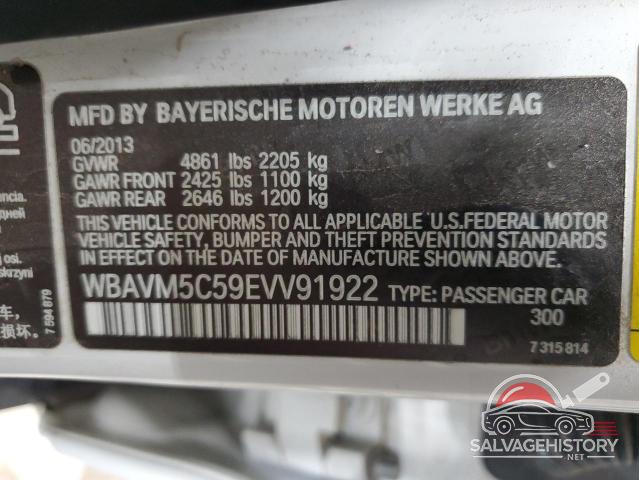 WBAVM5C59EVV91922 2014 BMW X1 photo no. 12
