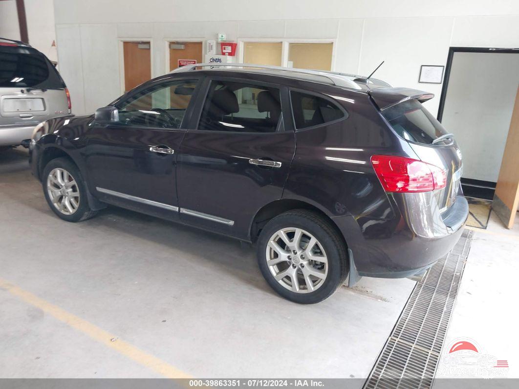 JN8AS5MVXBW259021 2011 NISSAN ROGUE photo no. 3