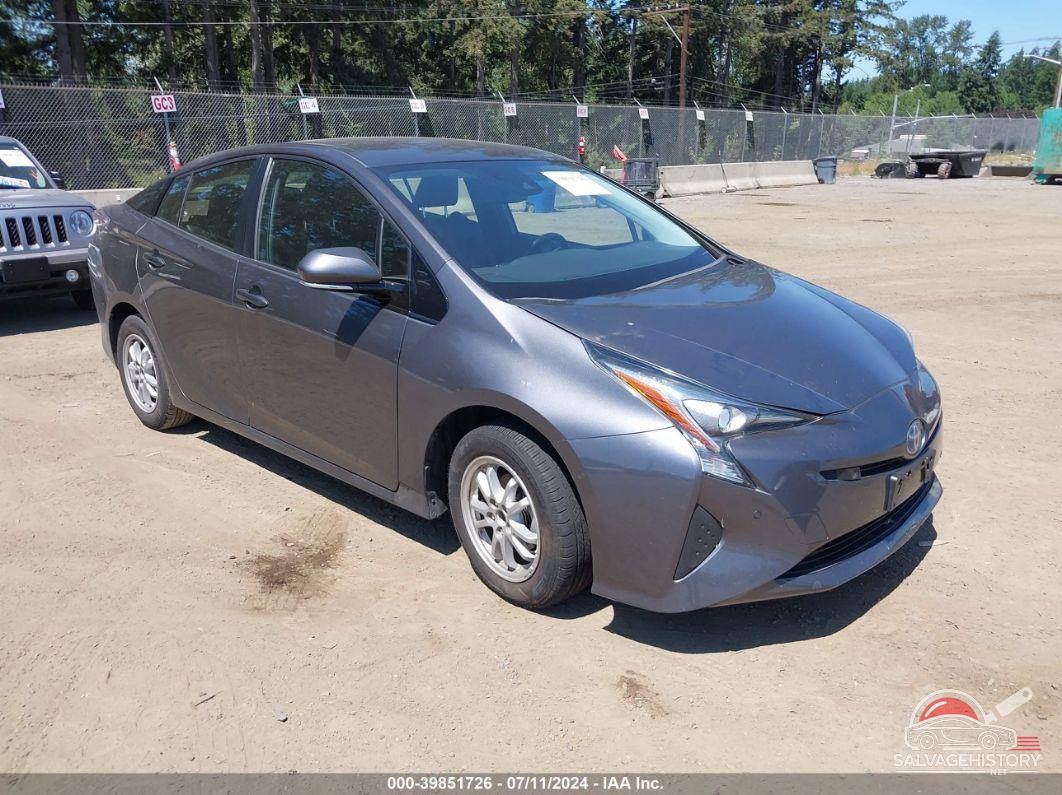 JTDKARFU6H3542931 2017 TOYOTA PRIUS photo no. 8