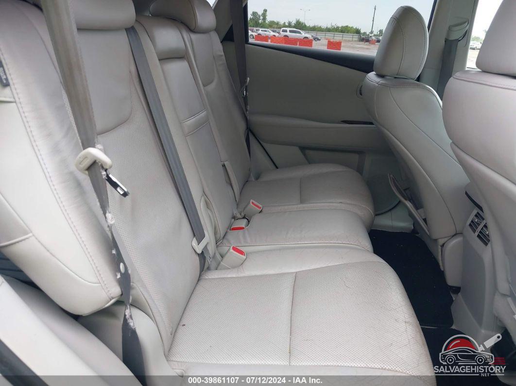 2T2ZK1BA0AC022547 2010 LEXUS RX 350 photo no. 8