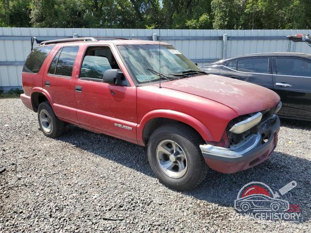 1GNCS13W2Y2242213 2000 CHEVROLET BLAZER photo no. 4