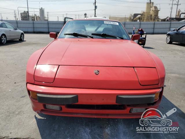 WP0AA0944HN450885 1987 PORSCHE 944 photo no. 5