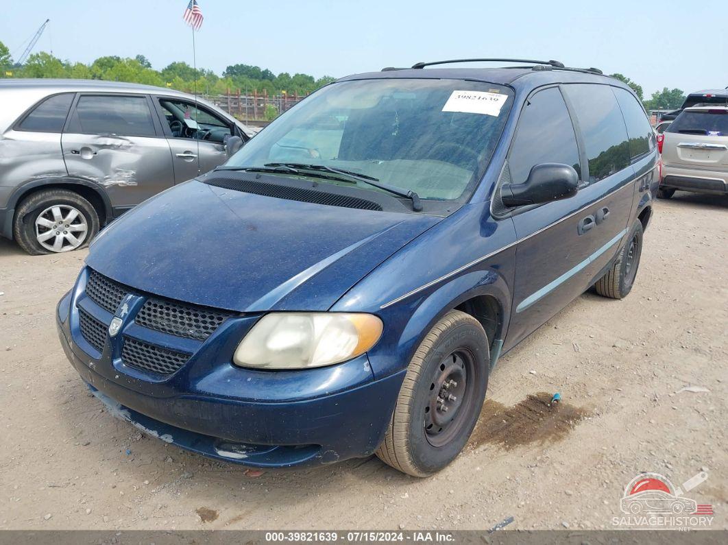 1B4GP24352B522637 2002 DODGE GRAND CARAVAN photo no. 2