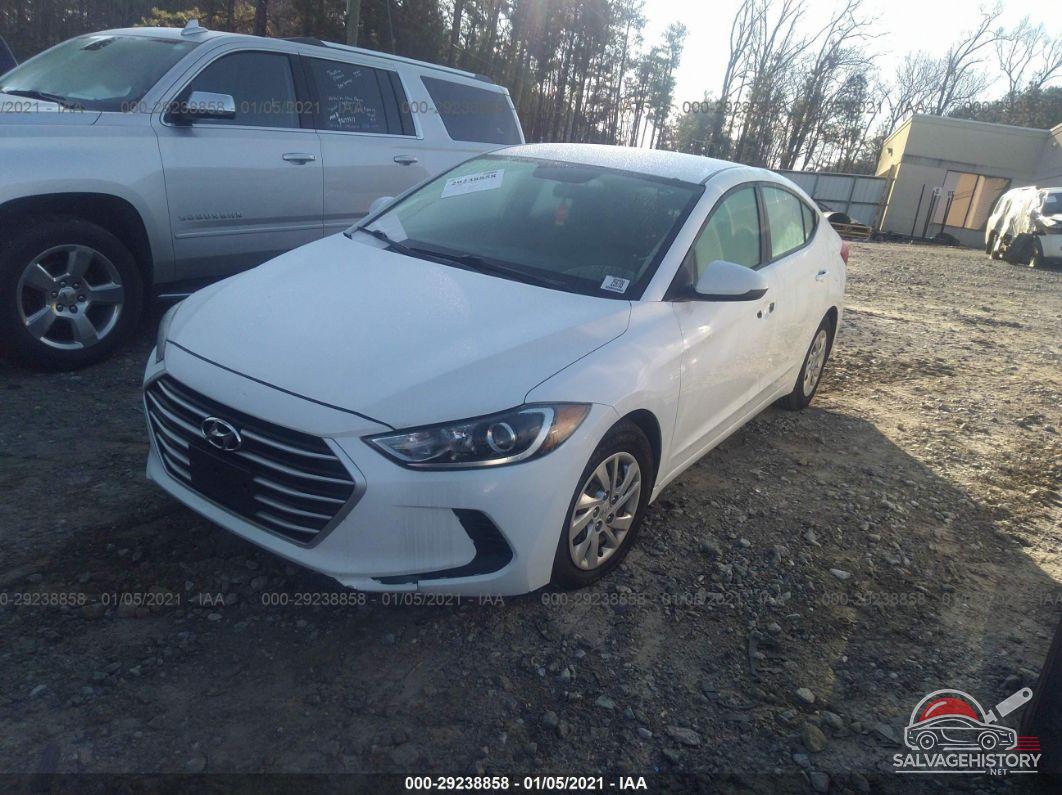 5NPD74LF1HH135734 2017 HYUNDAI ELANTRA photo no. 2