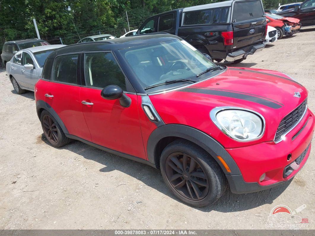 WMWZC3C52BWH98475 2011 MINI COOPER S COUNTRYMAN photo no. 1
