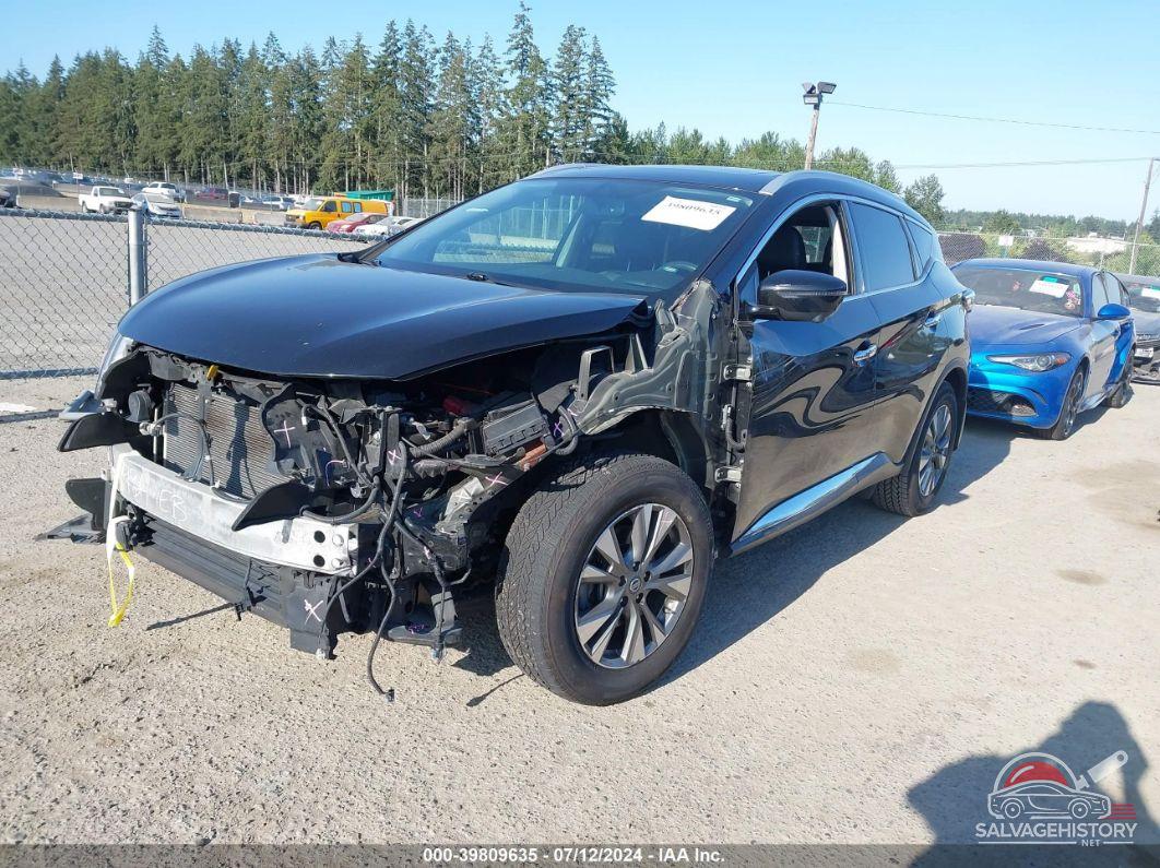 5N1AZ2MH0JN175872 2018 NISSAN MURANO photo no. 2