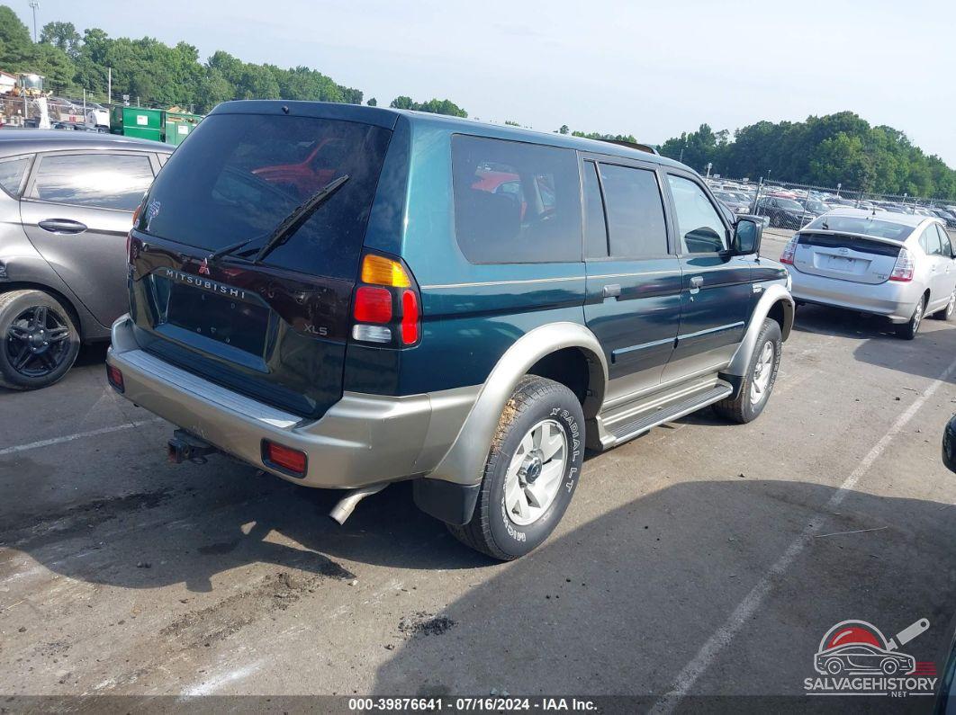 JA4MT31HXYP054059 2000 MITSUBISHI MONTERO SPORT photo no. 4
