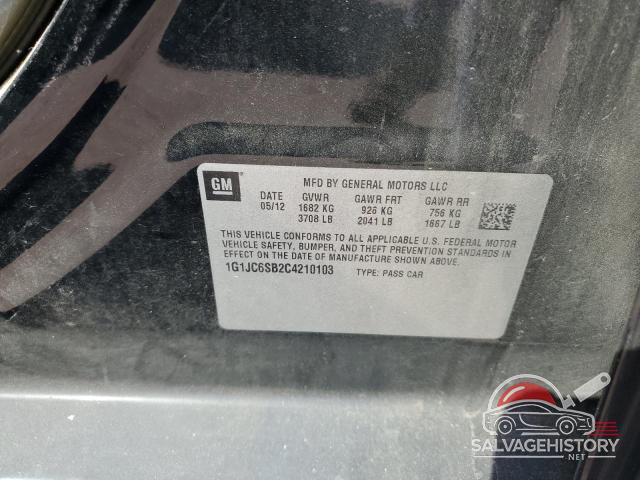 1G1JC6SB2C4210103 2012 CHEVROLET SONIC photo no. 12