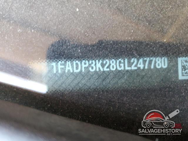 1FADP3K28GL247780 2016 FORD FOCUS photo no. 12