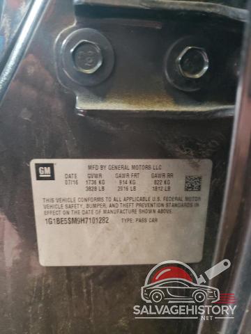 1G1BE5SM9H7101282 2017 CHEVROLET CRUZE photo no. 13
