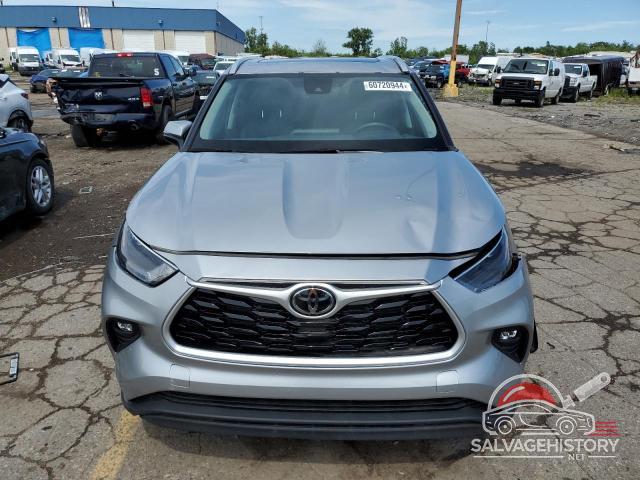 5TDGZRBH7NS192453 2022 TOYOTA HIGHLANDER photo no. 5