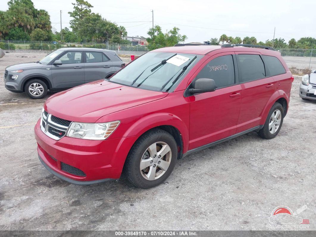 3C4PDCAB1DT627853 2013 DODGE JOURNEY photo no. 2