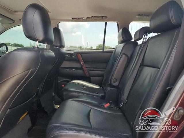 5TDDK3EH1CS097402 2012 TOYOTA HIGHLANDER photo no. 10