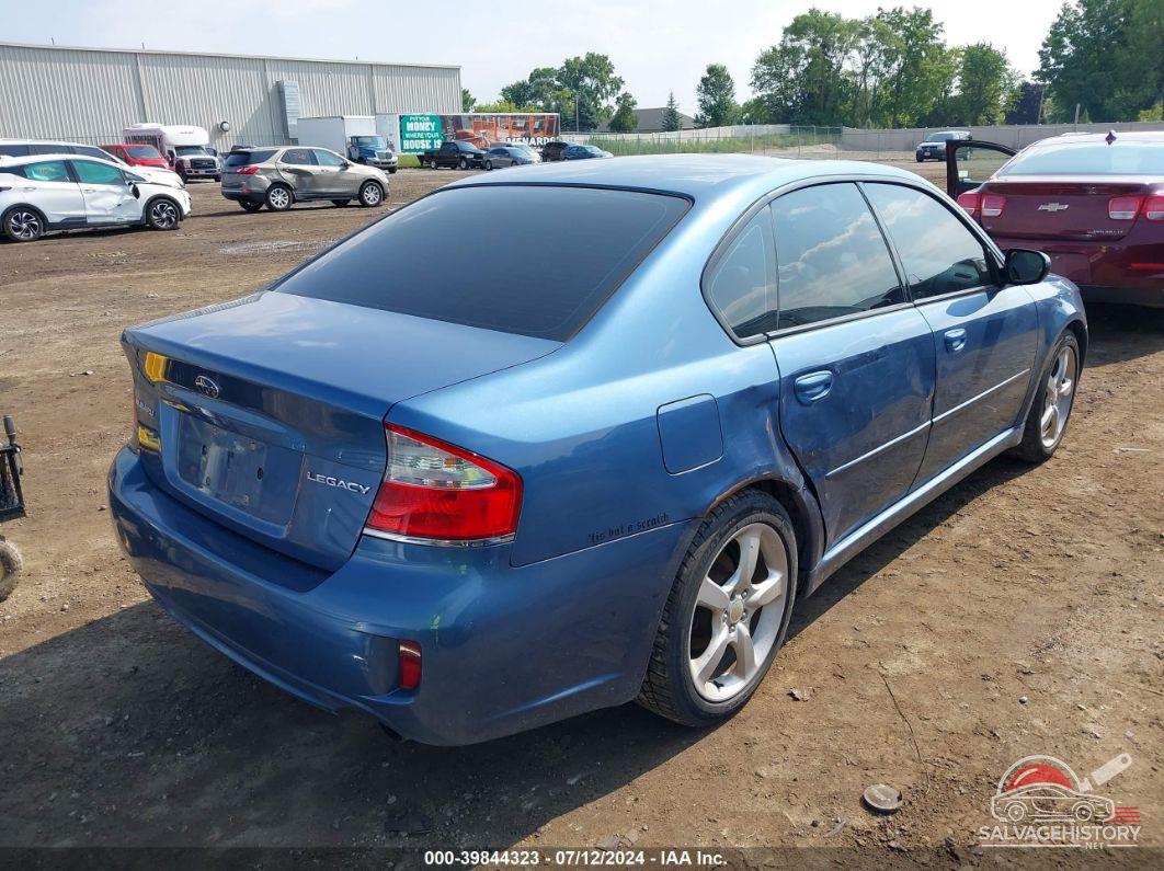 4S3BL616097225612 2009 SUBARU LEGACY photo no. 4