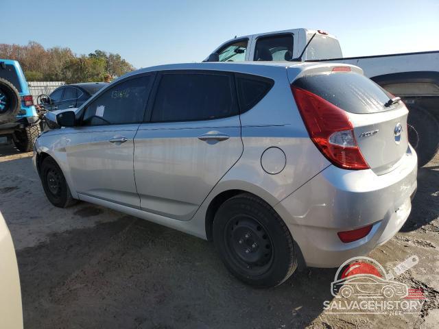 KMHCT5AEXFU222263 2015 HYUNDAI ACCENT photo no. 2