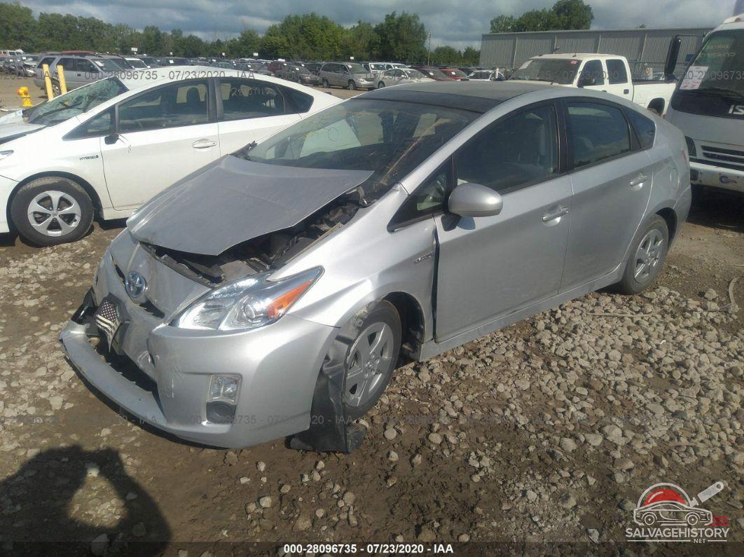 JTDKN3DU8A0102365 2010 TOYOTA PRIUS photo no. 2
