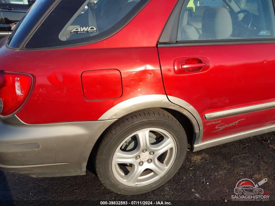 JF1GG68523G805738 2003 SUBARU IMPREZA OUTBACK SPORT photo no. 6