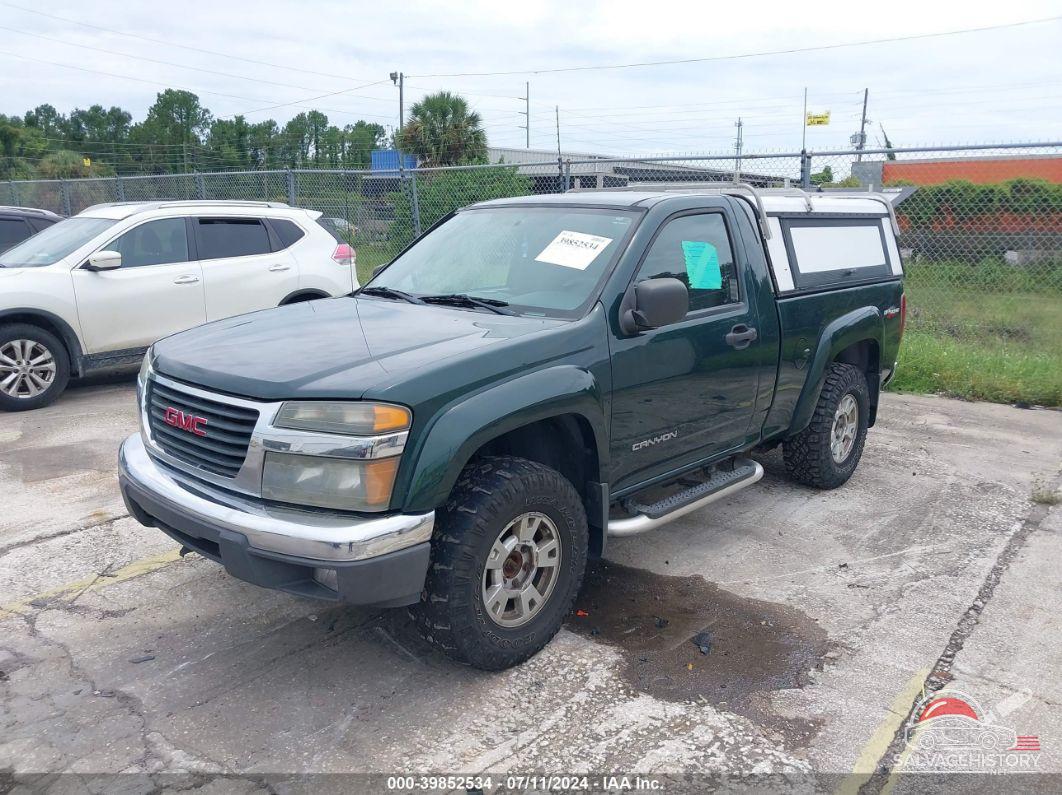 1GTDT146058259559 2005 GMC CANYON photo no. 2
