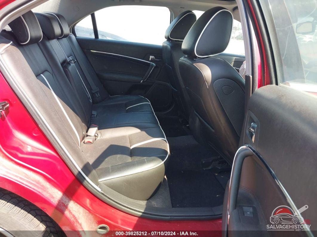3LNHL2JC2AR626516 2010 LINCOLN MKZ photo no. 8