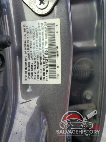 19XFB2F5XFE110041 2015 HONDA CIVIC photo no. 13