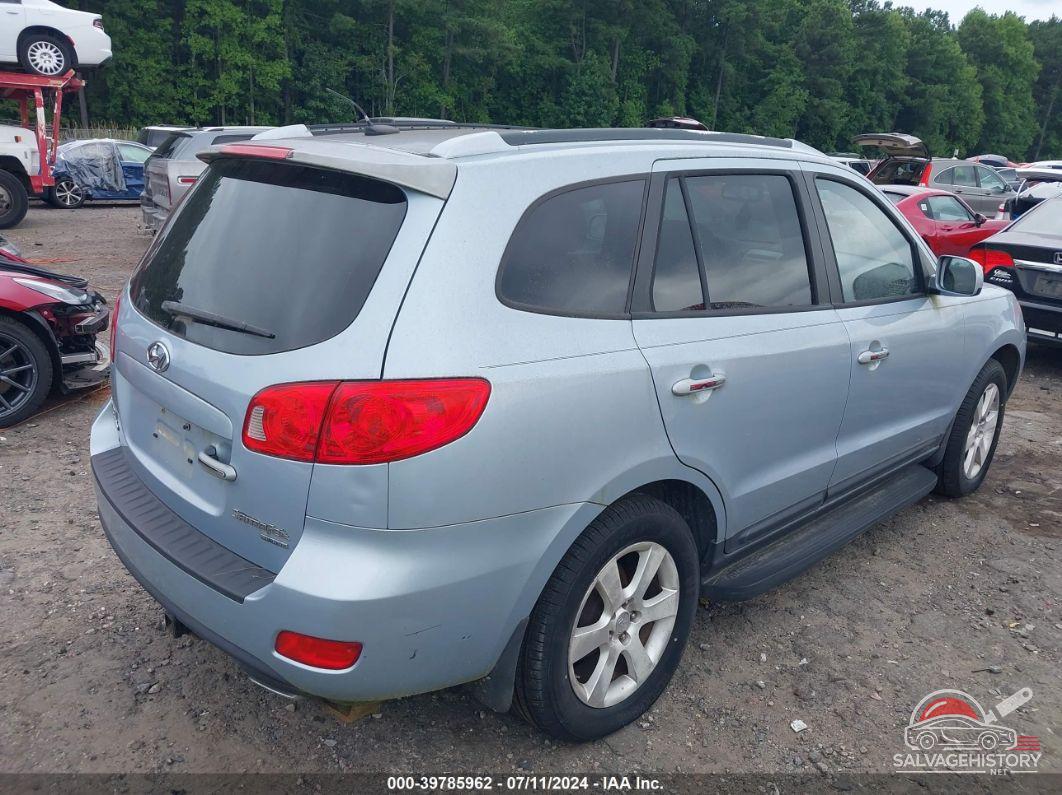 5NMSH13EX8H162440 2008 HYUNDAI SANTA FE photo no. 4