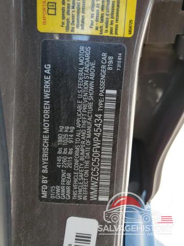 WMWZC5C50FWP45434 2015 MINI COOPER photo no. 12
