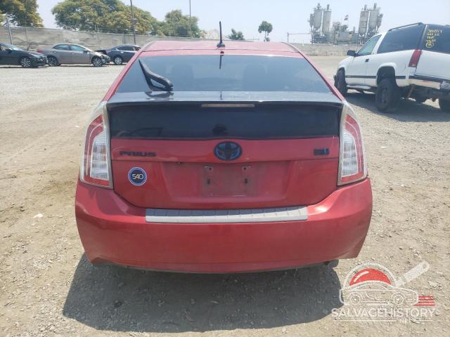 JTDKN3DU5C1548809 2012 TOYOTA PRIUS photo no. 6