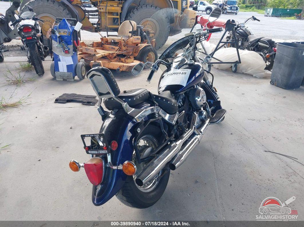 JYAVM01E62A038331 2002 YAMAHA XVS65 photo no. 4
