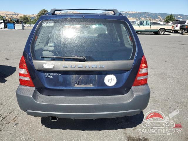 JF1SG63645H707687 2005 SUBARU FORESTER photo no. 6