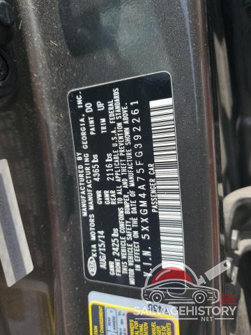 5XXGM4A75FG392261 2015 KIA OPTIMA photo no. 13