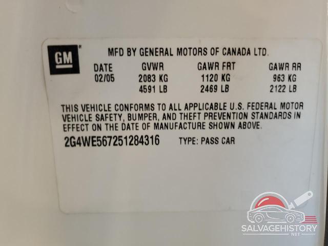 2G4WC582X71216744 2007 BUICK LACROSSE photo no. 12