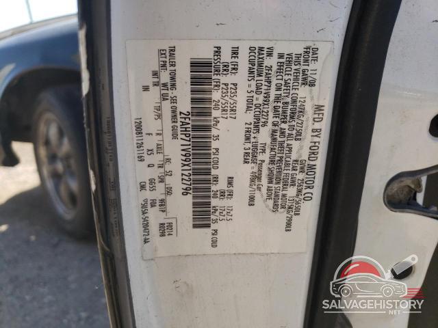 2FAHP71V99X122796 2009 FORD CROWN VIC photo no. 12