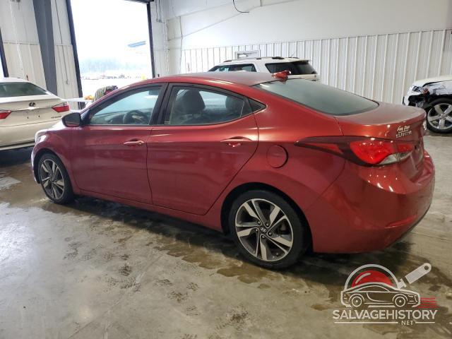 5NPDH4AE3GH752056 2016 HYUNDAI ELANTRA photo no. 2