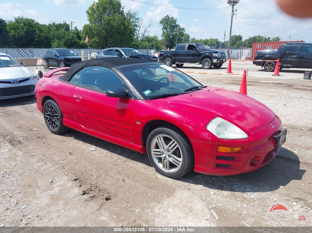 4A3AE55H83E183153 2003 MITSUBISHI ECLIPSE SPYDER photo no. 2