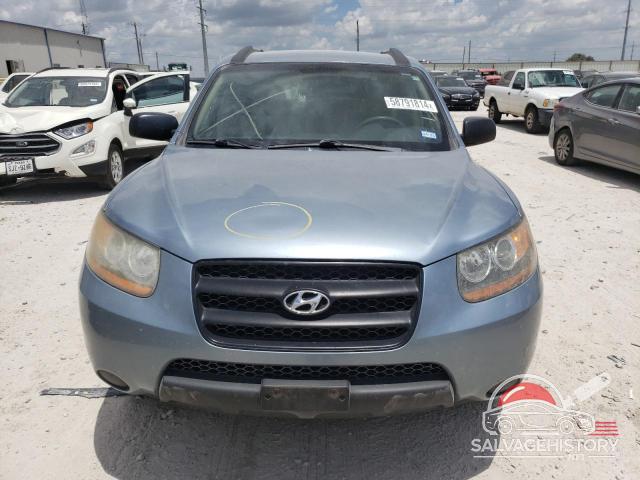 5NMSG13D89H329809 2009 HYUNDAI SANTA FE photo no. 5