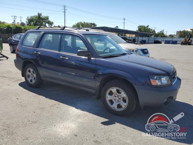 JF1SG63645H707687 2005 SUBARU FORESTER photo no. 4