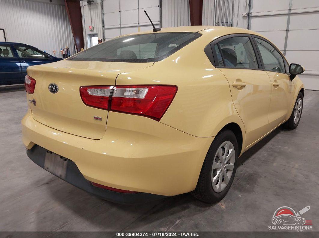 KNADM4A35G6584034 2016 KIA RIO photo no. 4