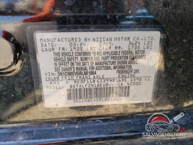 3N1CN8EV5RL881864 2024 NISSAN VERSA photo no. 13