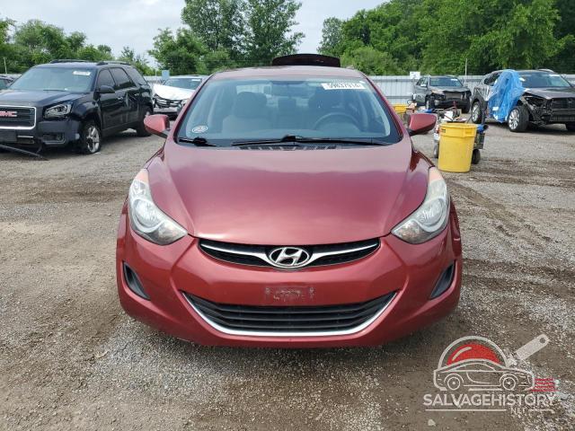 5NPDH4AE5CH094427 2012 HYUNDAI ELANTRA photo no. 5