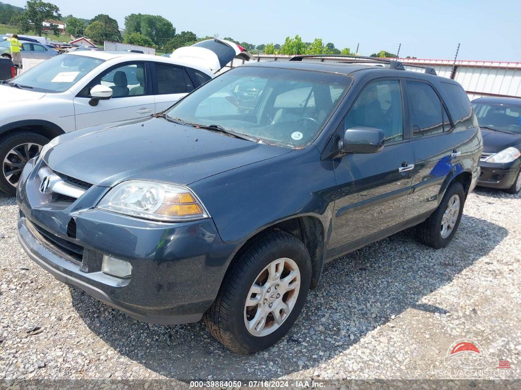 2HNYD18626H535321 2006 ACURA MDX photo no. 2