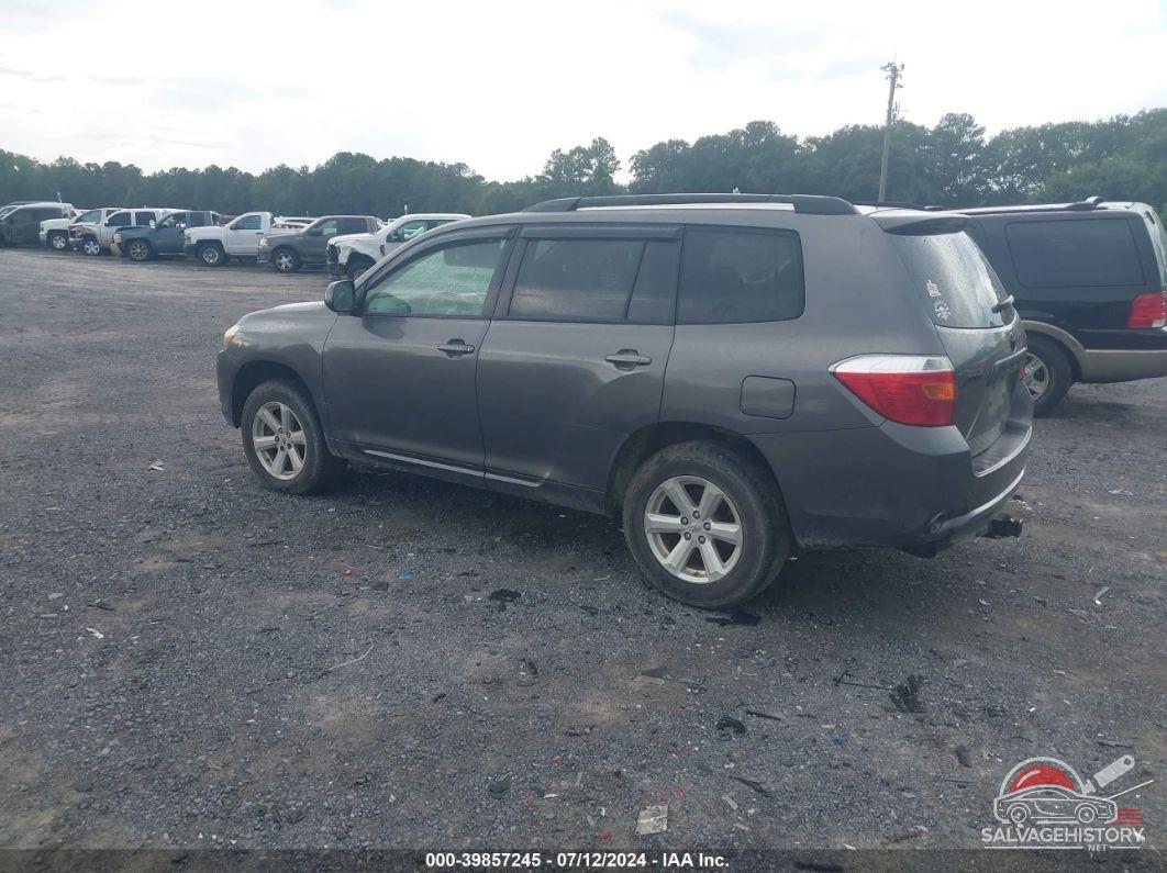 JTEDS41A282006243 2008 TOYOTA HIGHLANDER photo no. 3