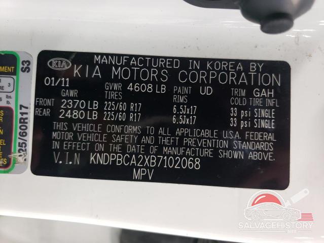 KNDPBCA2XB7102068 2011 KIA SPORTAGE photo no. 13