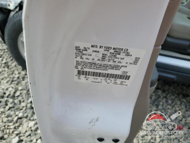 1FMCU5K36AKD22097 2010 FORD ESCAPE photo no. 13