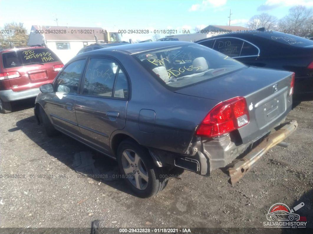 2HGES25785H519139 2005 HONDA CIVIC SDN photo no. 3