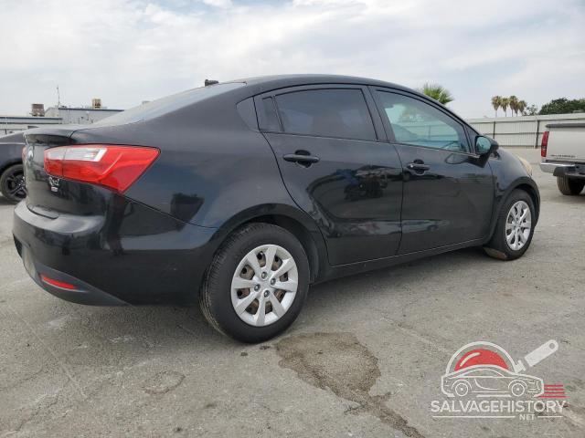 KNADM4A37D6231550 2013 KIA RIO photo no. 3