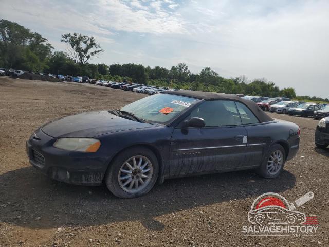 1C3EL65U91N584757 2001 CHRYSLER SEBRING photo no. 9