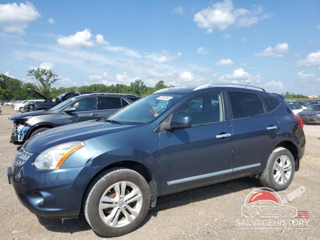 JN8AS5MVXDW620072 2013 NISSAN ROGUE photo no. 2