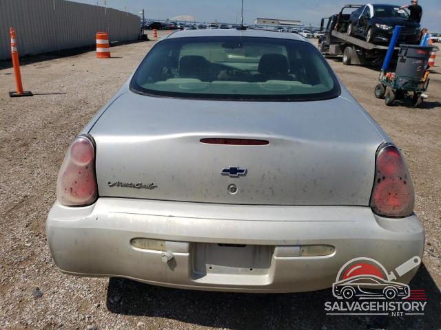 2G1WW12E249110995 2004 CHEVROLET MONTECARLO photo no. 6